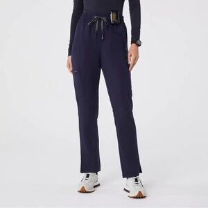 Figs High Waisted Dowa Scrub Pants Women’s S Navy
